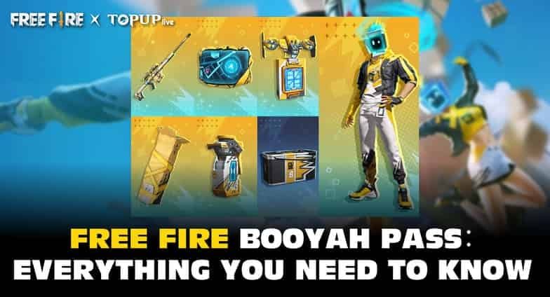 Интерфейс Booyah Pass «Океанский странник» с наградами и уровнями в Free Fire