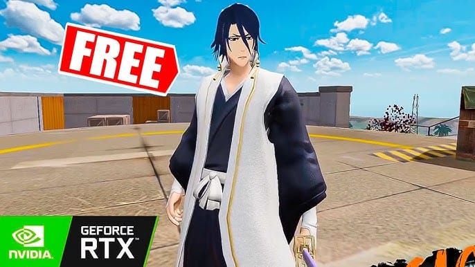 Оперативник ETHAN в облике Бьякуи Кучики из коллаборации с BLEACH