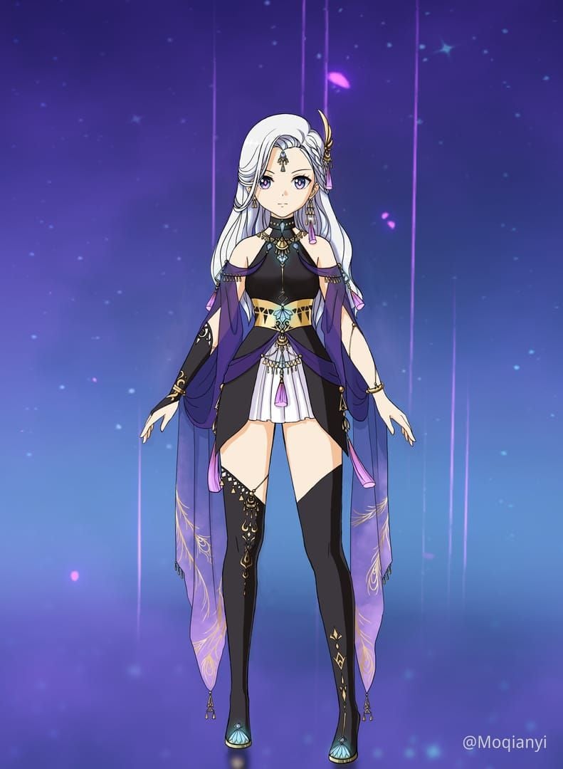 Comparison between official Genshin Impact characters and custom fan-created characters