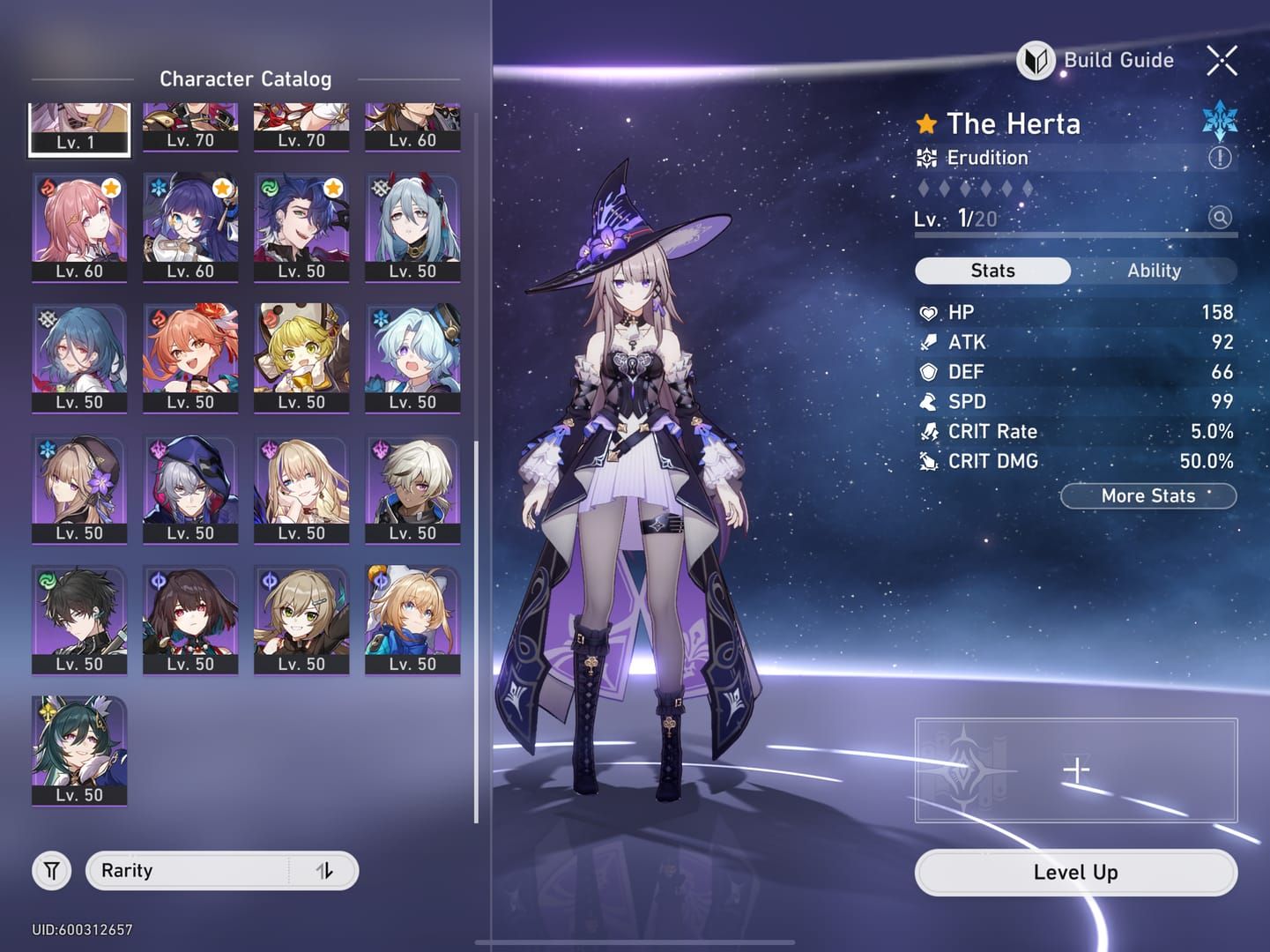 Honkai Star Rail guide image of Herta Jade Hyacine team for Earthshaker Leo Transcendent Shot