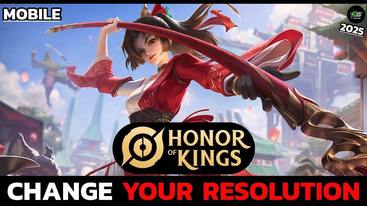 Honor of Kings Dynamic Resolution toggle switch in settings screenshot