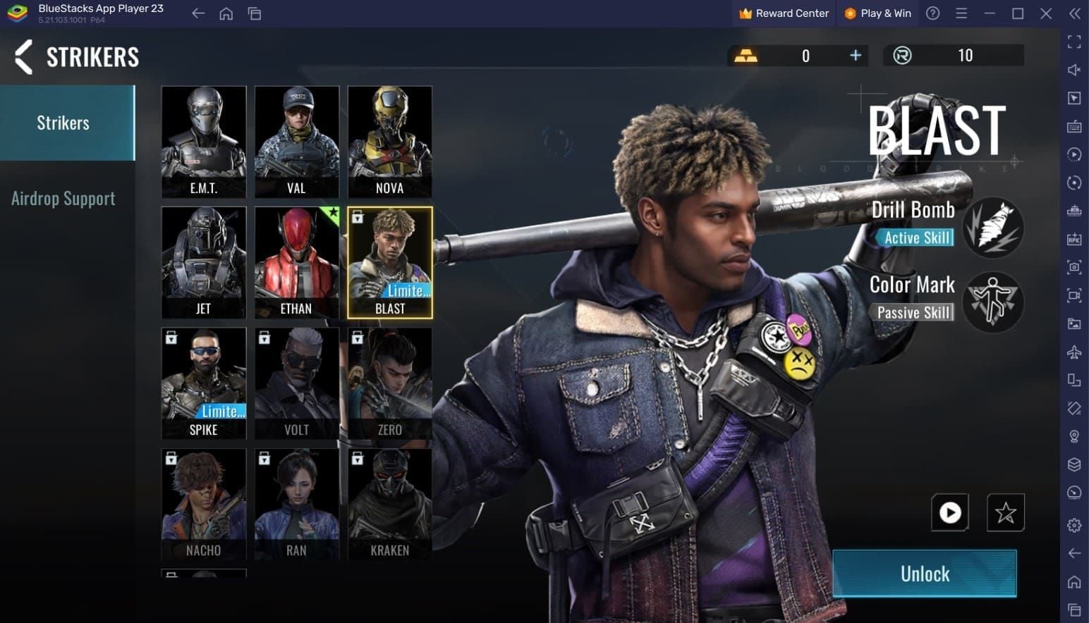 Step-by-step guide for topping up Gold in Blood Strike via BitTopup interface