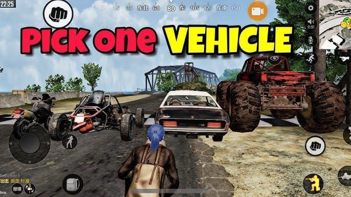 Сравнение премиального скина автомобиля в PUBG Mobile со стандартной Дачией