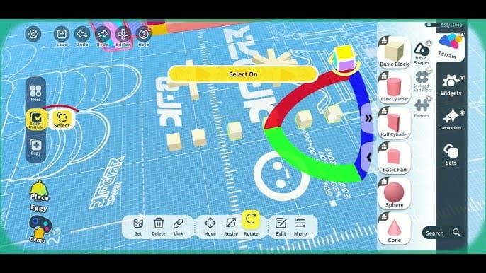 Eggy Party custom trap and gadget map example