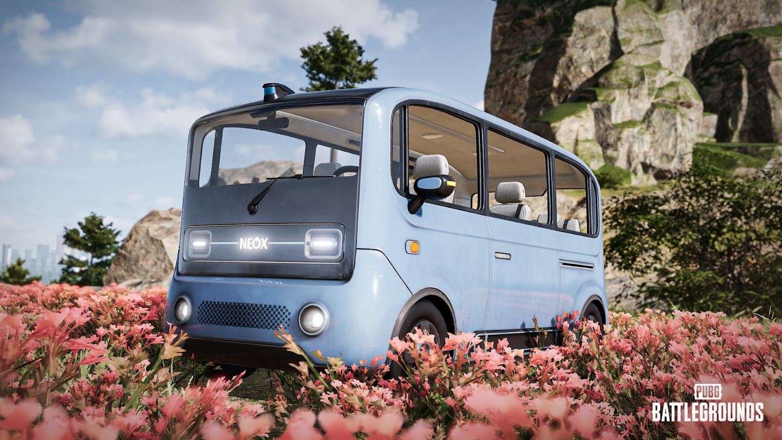 PUBG Mobile Pico Bus electric vehicle in Rondo
