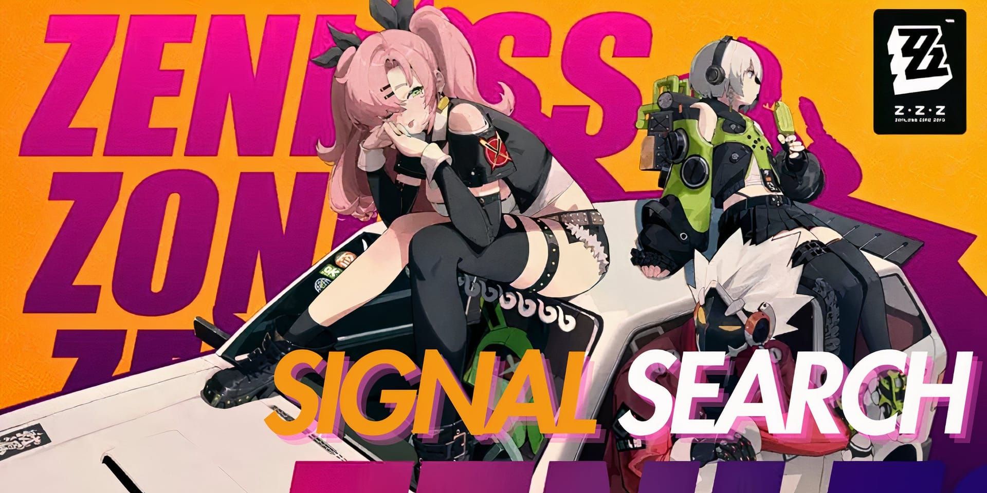 Zenless Zone Zero gacha Signal Search interface with pity counter