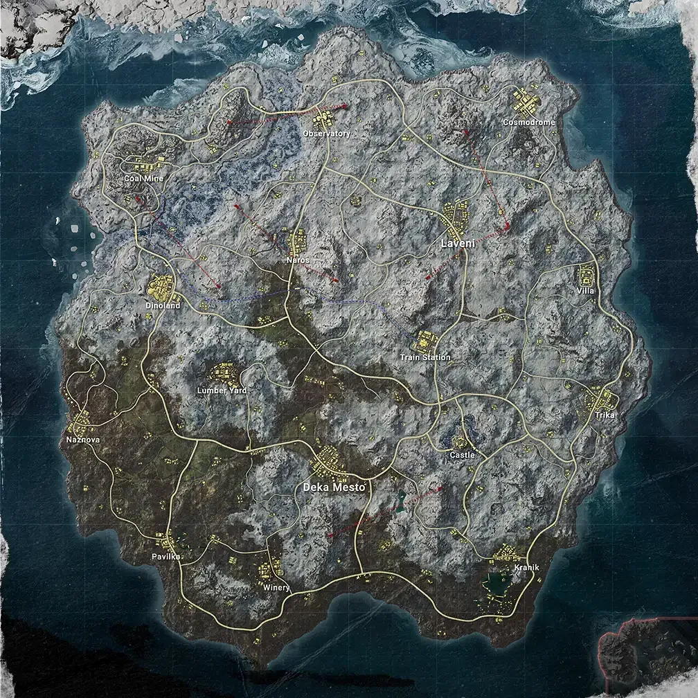 PUBG Mobile Vikendi 4.1 Complete Guide: Best Loot Routes