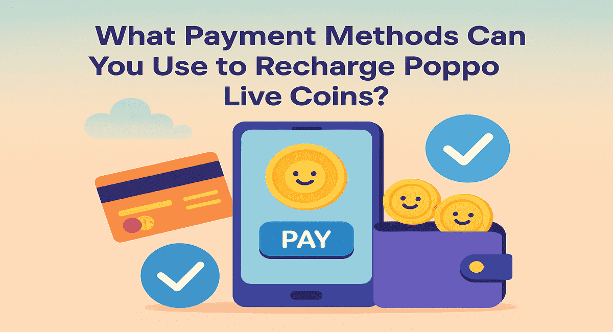Интерфейс оплаты покупки монет Poppo с данными карты
