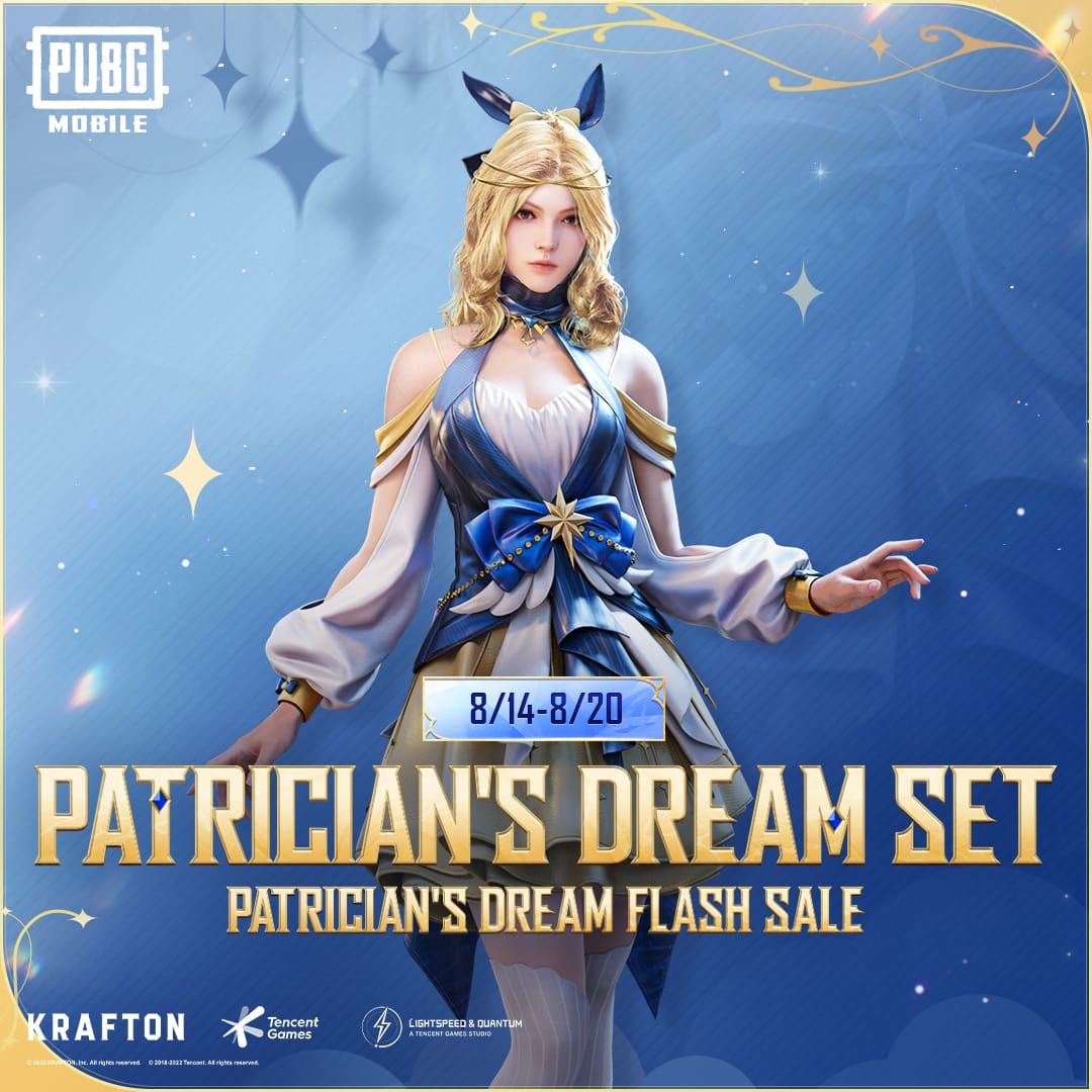 PUBG Mobile official flash sale announcement notification showing limited-time UC discount promotion