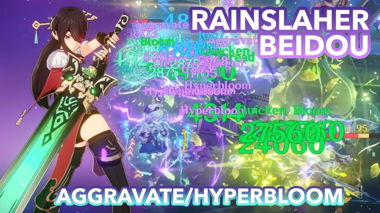 Genshin Impact Beidou hyperbloom team guide screenshot
