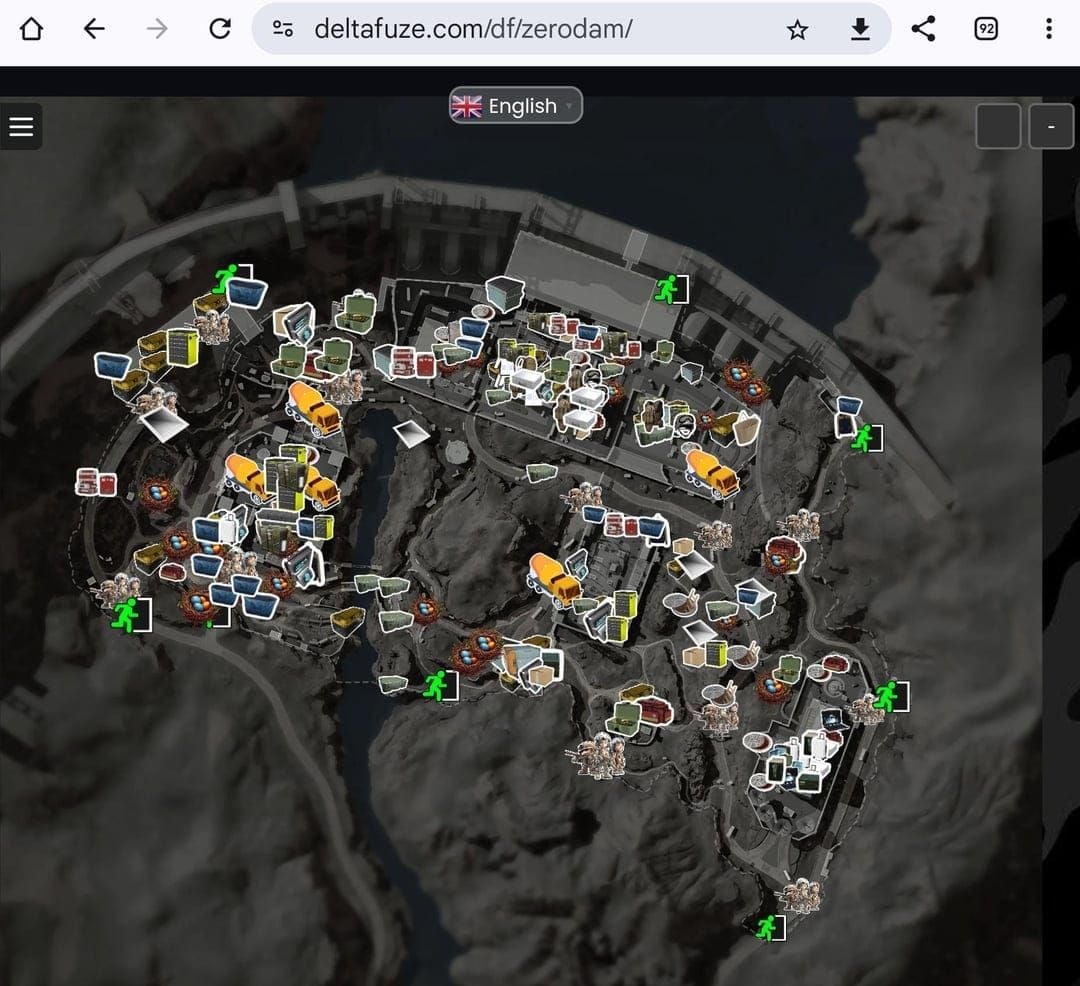Delta Force Ahsarah Peace Apple Farm location map