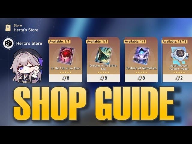 Honkai Star Rail Herta's Store interface showing Undying Starlight exchange for Special Passes